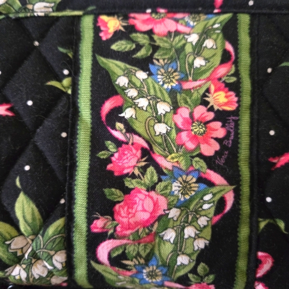 🎀SALE! Vera Bradley VINTAGE NEW HOPE Floral Crossbody Bag - Picture 4 of 4